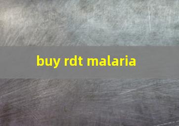 buy rdt malaria